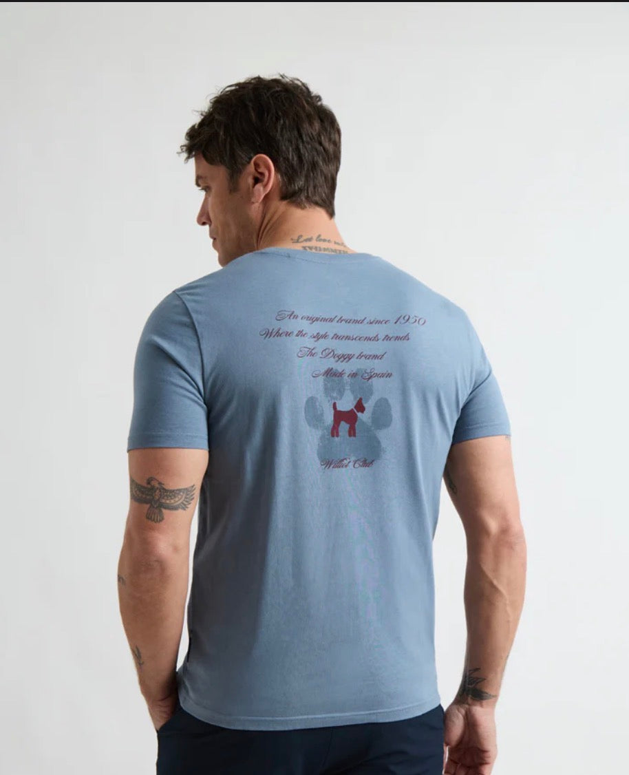 CAMISETA FADED PAW WILLIOT