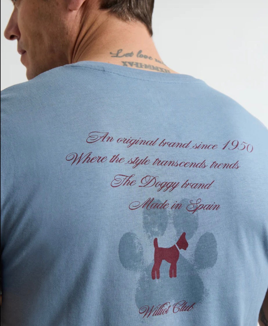CAMISETA FADED PAW WILLIOT