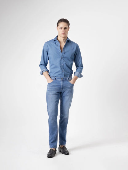 JEANS SLIM FIT LAVADOS PUROEGO