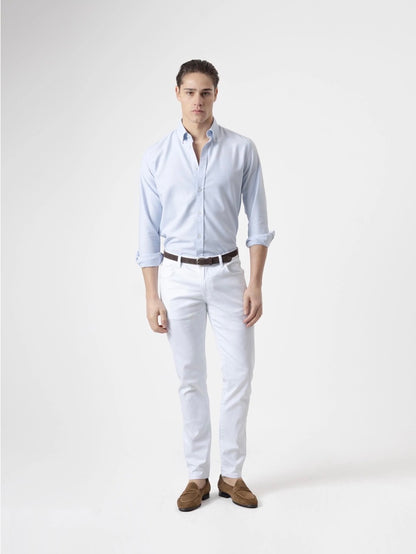 PANTALON 5 BOLSILLOS BLANCO PUROEGO