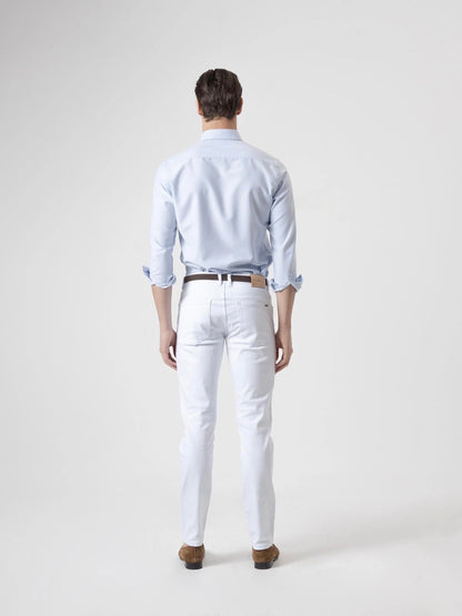 PANTALON 5 BOLSILLOS BLANCO PUROEGO