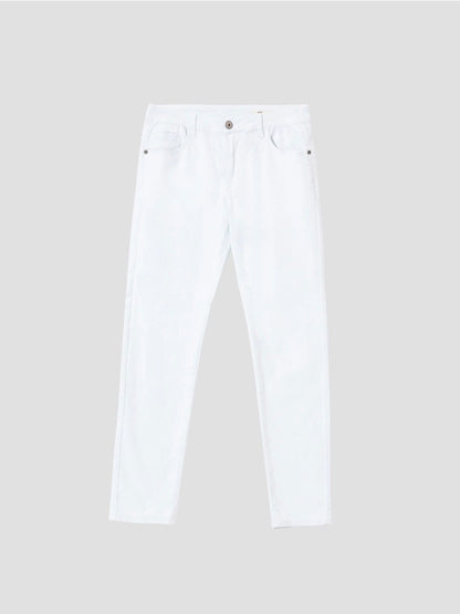 PANTALON 5 BOLSILLOS BLANCO PUROEGO
