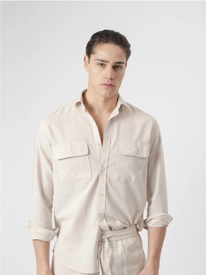 CAMISA SET LINO RAFIA PUROEGO