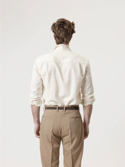 CAMISA LINO CRUDO PUROEGO