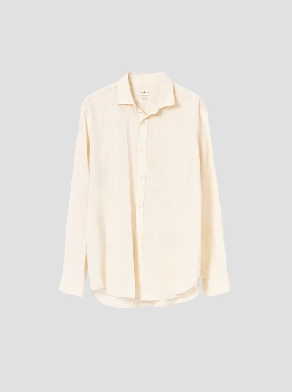 CAMISA LINO CRUDO PUROEGO