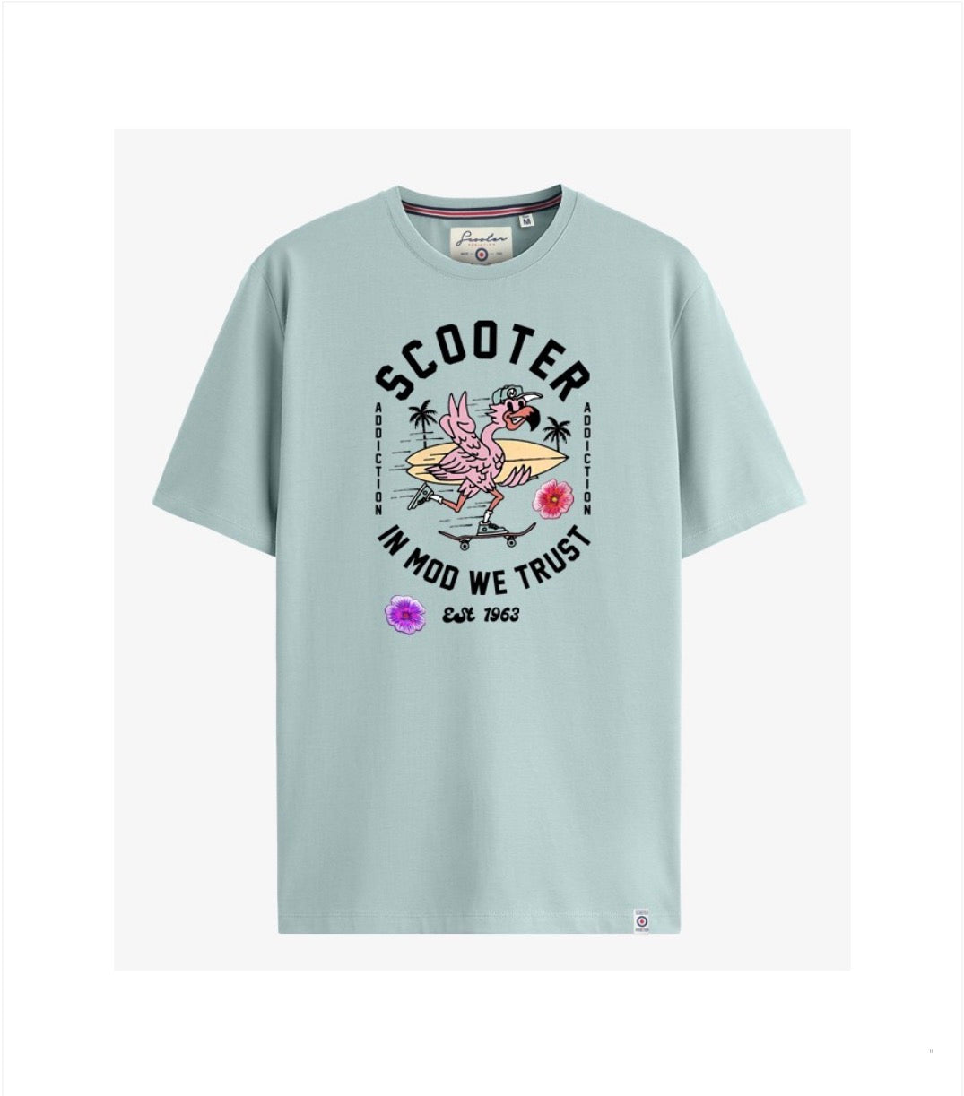 CAMISETA SIDE BOARD AGUAMARINA SCOOTER