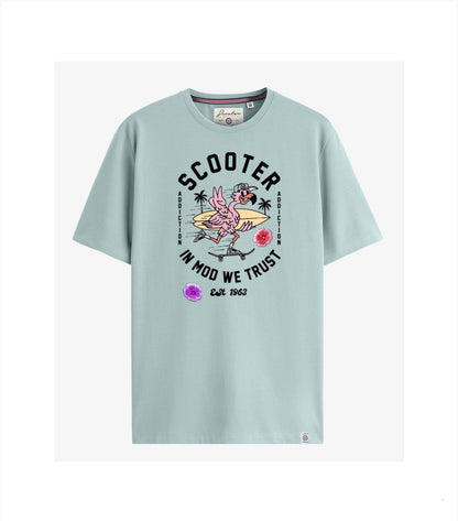 CAMISETA SIDE BOARD AGUAMARINA SCOOTER