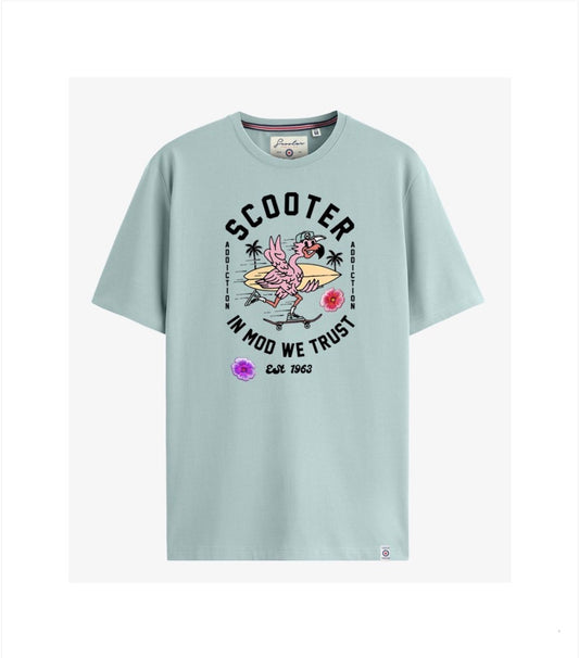 CAMISETA SIDE BOARD AGUAMARINA SCOOTER