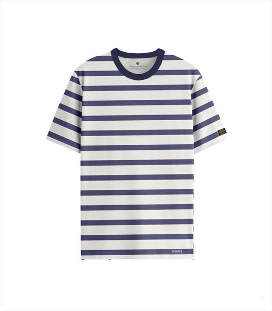 CAMISETA BITONE STRIPE MARINO SCOOTER