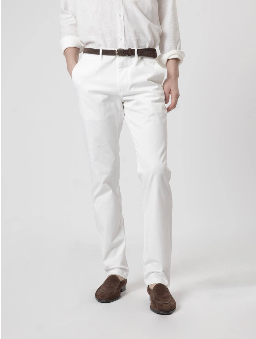 PANTALÓN CHINO BLANCO PUROEGO