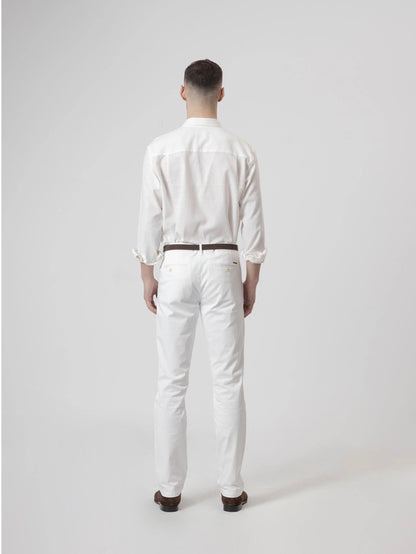 PANTALÓN CHINO BLANCO PUROEGO