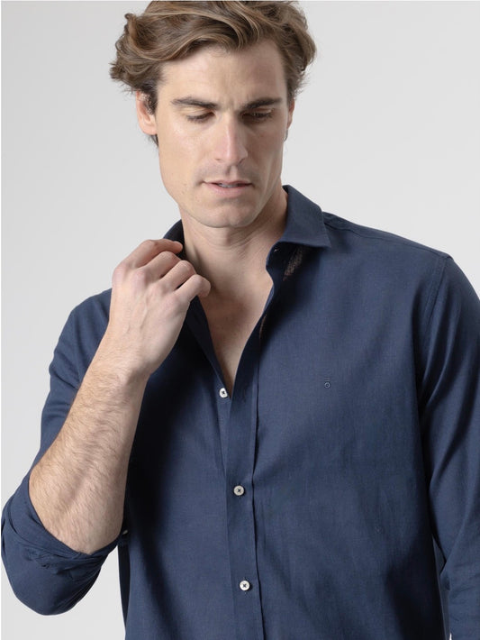 CAMISA LINO MARINO PUROEGO