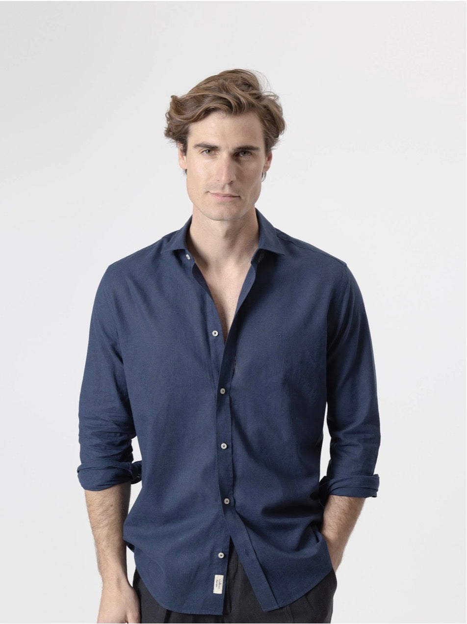 CAMISA LINO MARINO PUROEGO