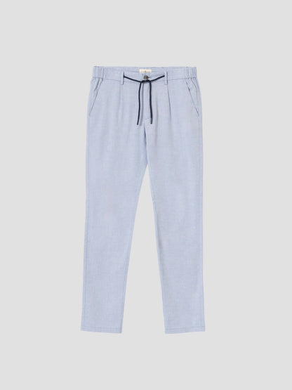 PANTALÓN DOBBY STRECHT AZUL CELESTE PUROEGO