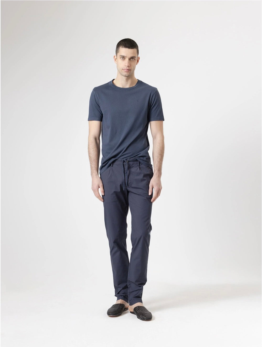 PANTALÓN GABARDINA STRECHT MARINO PUROEGO