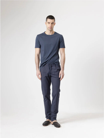 PANTALÓN GABARDINA STRECHT MARINO PUROEGO