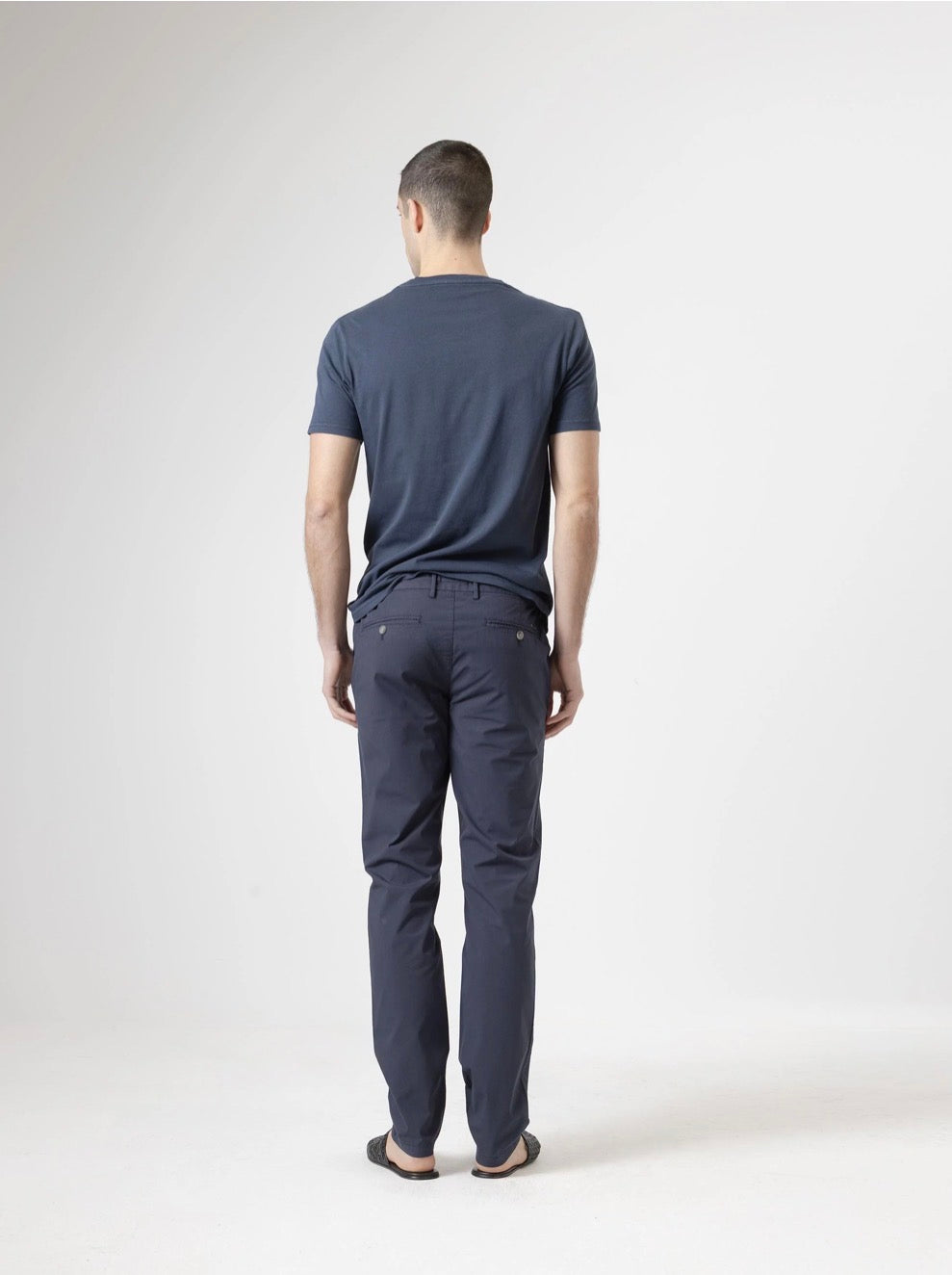 PANTALÓN GABARDINA STRECHT MARINO PUROEGO