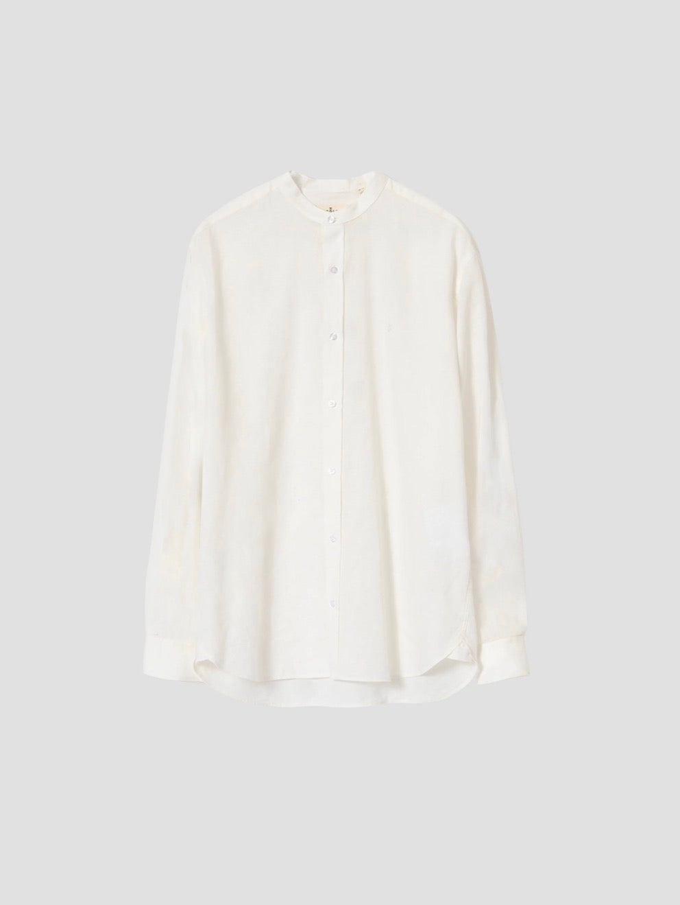 CAMISA CUELLO MAO LINO BLANCO PUROEGO