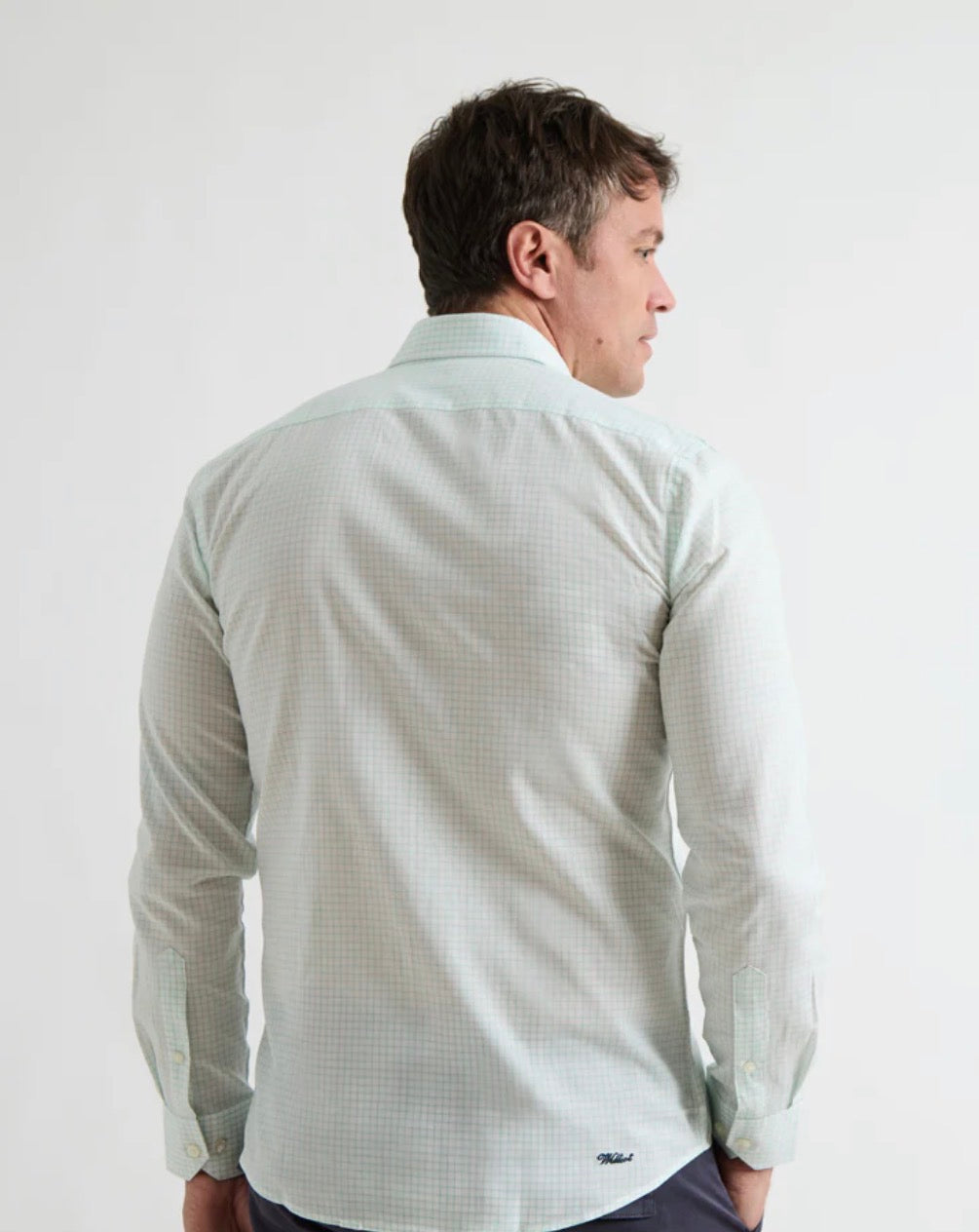 CAMISA MINI CUADRO TENCEL WILLIOT