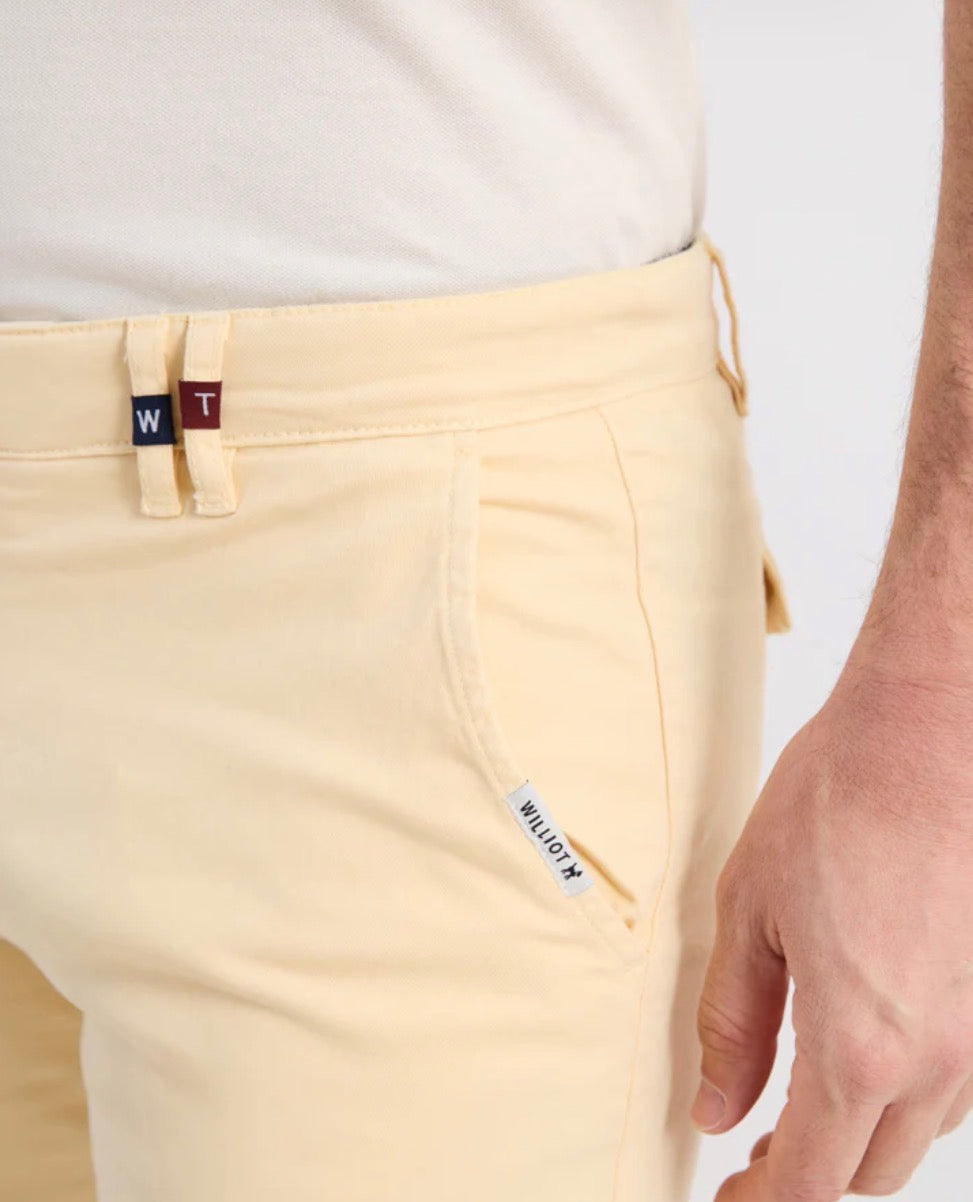 PANTALÓN CHINO SLIM V26 MANTEQUILLA WILLIOT