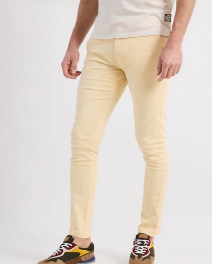 PANTALÓN CHINO SLIM V26 MANTEQUILLA WILLIOT