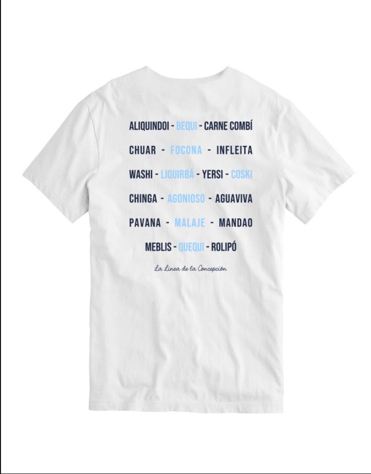 CAMISETA SOY LINENSE BLANCA TYS