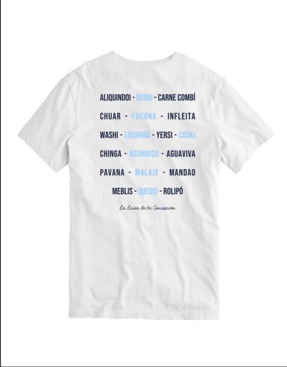 CAMISETA SOY LINENSE BLANCA TYS