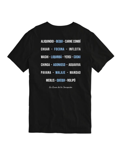 CAMISETA SOY LINENSE NEGRA TYS