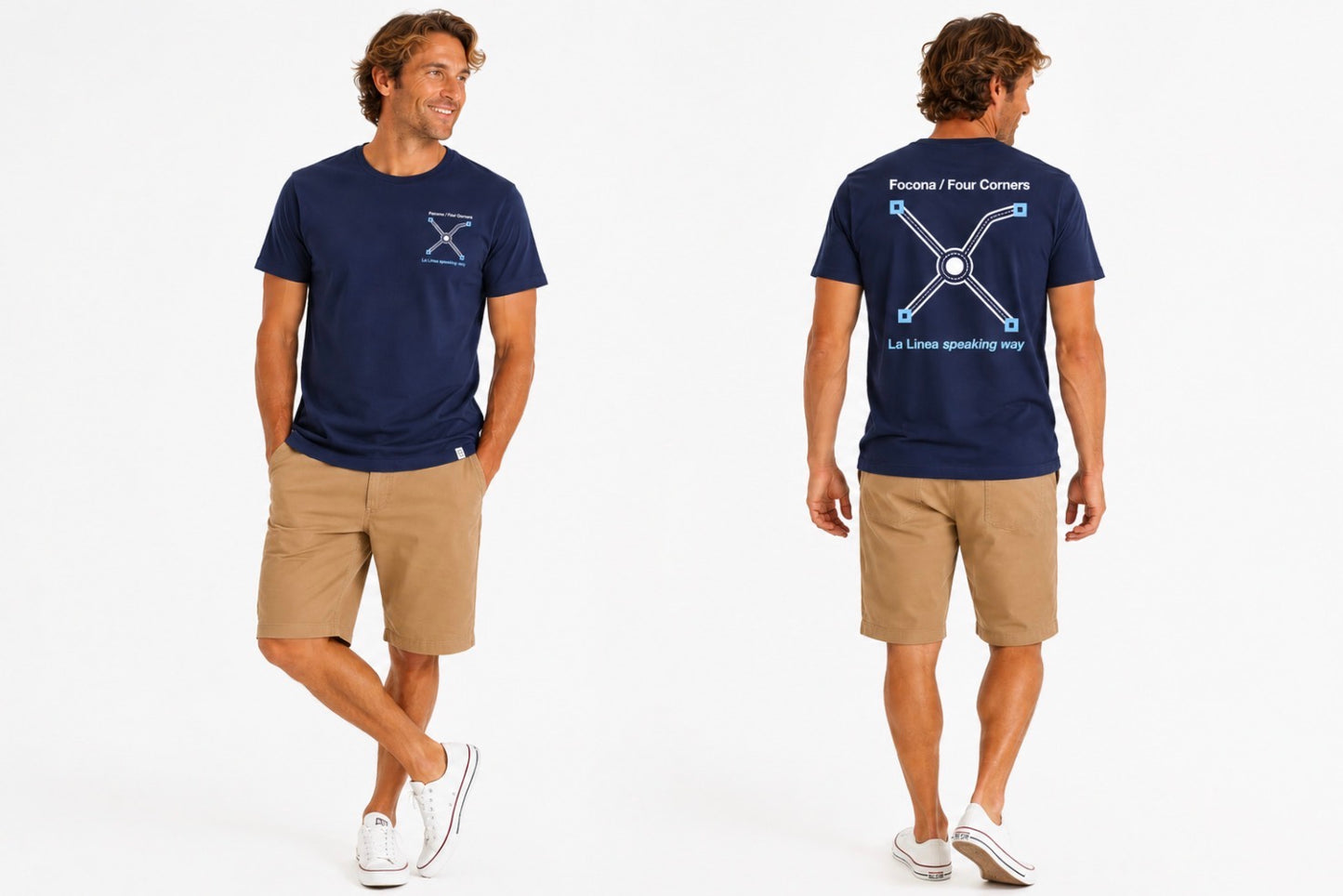 CAMISETA FOCONA AZUL MARINO TYS