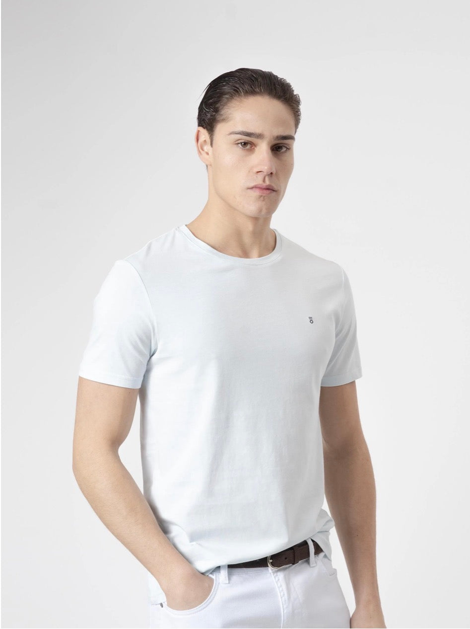 CAMISETA BÁSICA CELESTE PUROEGO