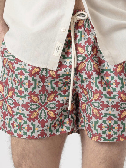 BAÑADOR ESTAMPADO GEOMETRICO ORNAMENTAL NAVAJO