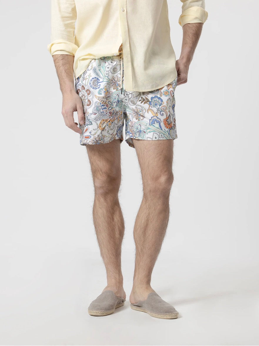 BAÑADOR ESTAMPADO PAISLEY MULTICOLOR PUROEGO