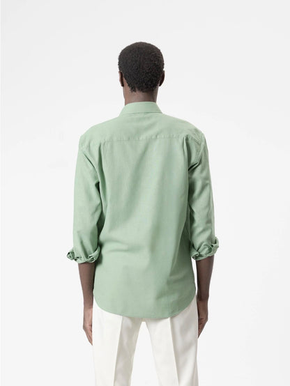 CAMISA LINO VERDE PUROEGO