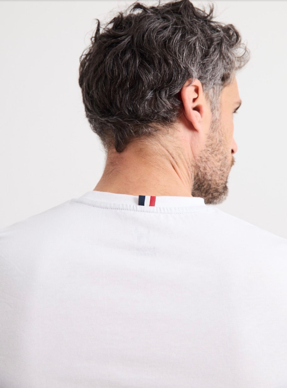 CAMISETA WILLIOT TIPO PARCHE BLANCA