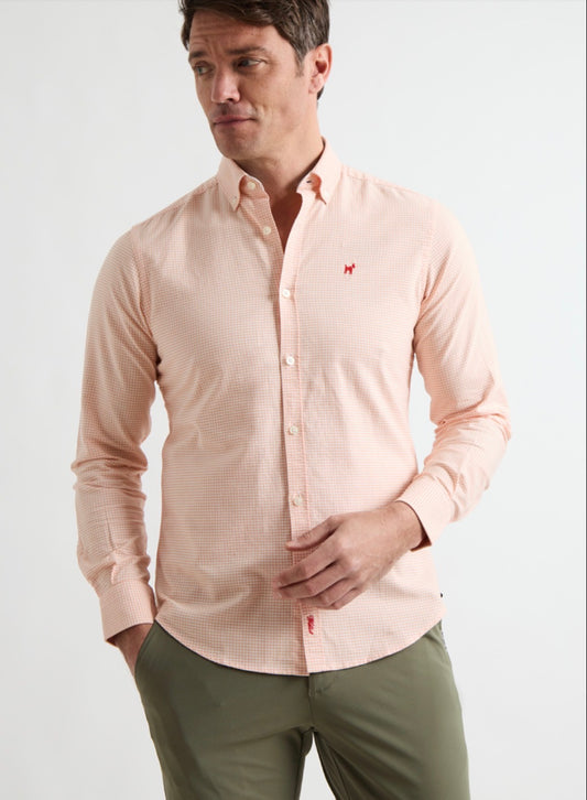 CAMISA VICHY OXFORD NARANJA WILLIOT