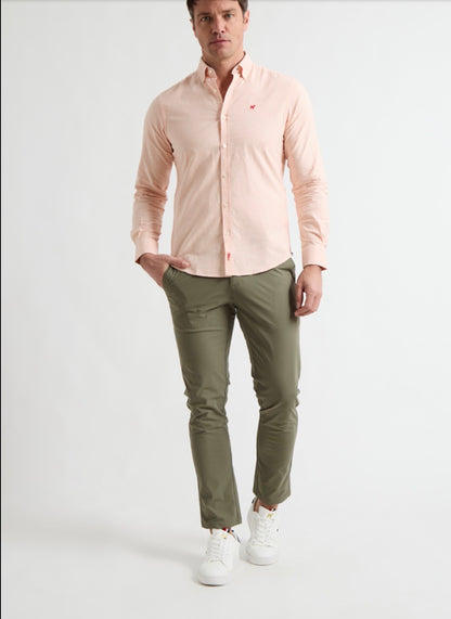 CAMISA VICHY OXFORD NARANJA WILLIOT
