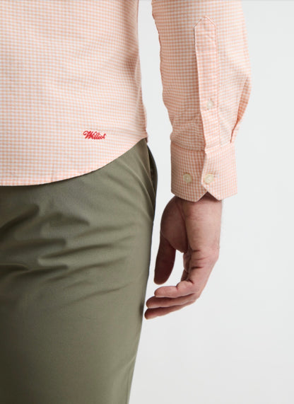 CAMISA VICHY OXFORD NARANJA WILLIOT
