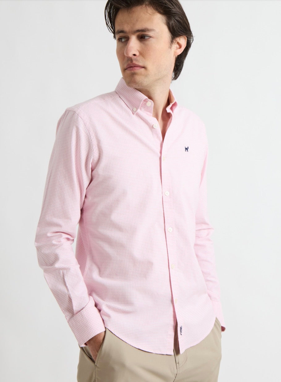 CAMISA VICHY OXFORD ROSA WILLIOT