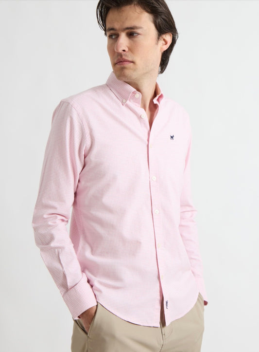 CAMISA VICHY OXFORD ROSA WILLIOT