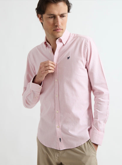 CAMISA VICHY OXFORD ROSA WILLIOT