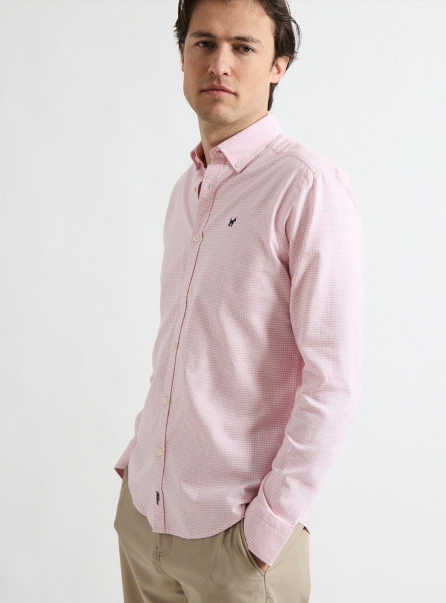 CAMISA VICHY OXFORD ROSA WILLIOT