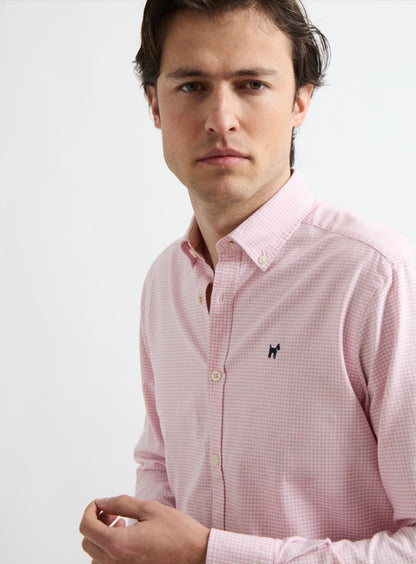 CAMISA VICHY OXFORD ROSA WILLIOT