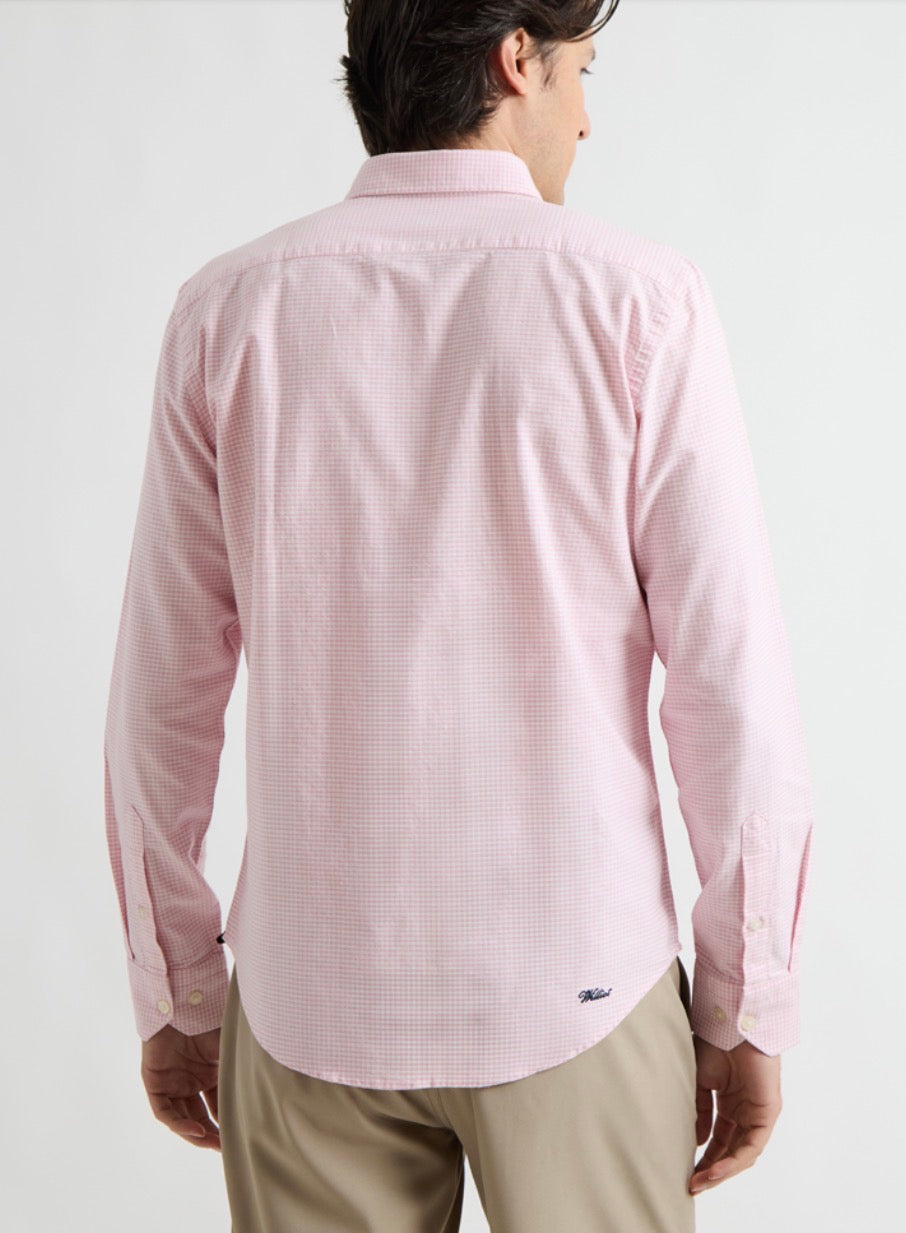 CAMISA VICHY OXFORD ROSA WILLIOT