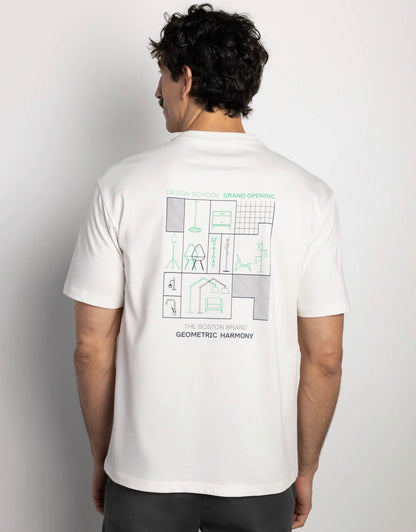 BOSTON CAMISETA CONFORT GEOMETRIC