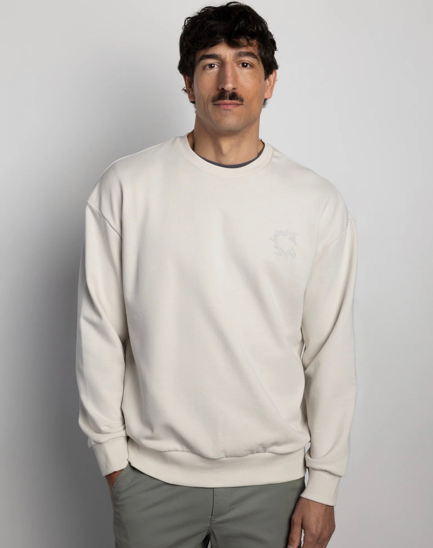 BOSTON SUDADERA OVERSIZE LETRAS RELIEVE