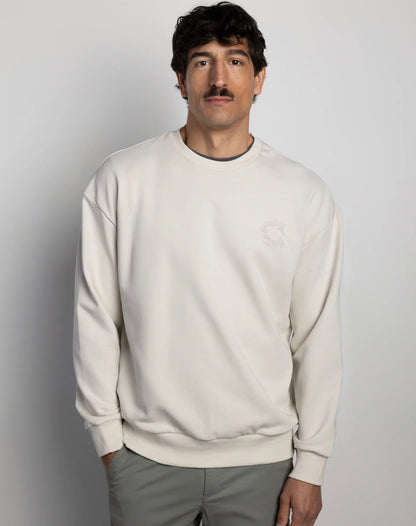 BOSTON SUDADERA OVERSIZE LETRAS RELIEVE