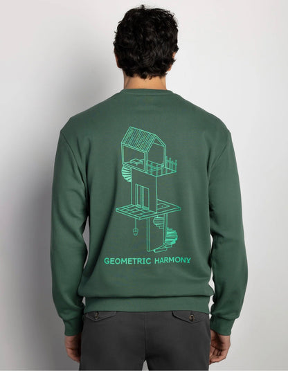 BOSTON SUDADERA CONFORT PRINT GEOMETRIC