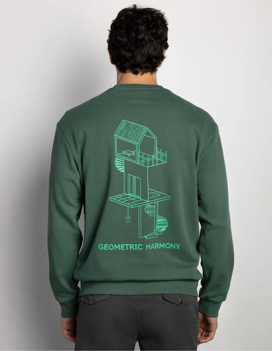 BOSTON SUDADERA CONFORT PRINT GEOMETRIC
