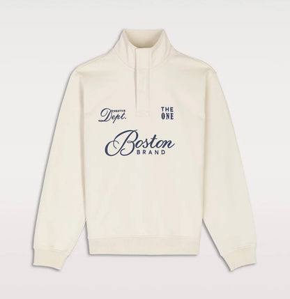 BOSTON SUDADERA CUELLO CHIMENEA BOTONES