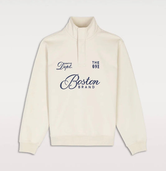 BOSTON SUDADERA CUELLO CHIMENEA BOTONES